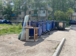Роспотребнадзор предостерег мэрию Североуральска из-за отсутствия ограждения на контейнерной площадке