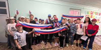 «Факел» и Общественный совет при ОМВД провели в детском лагере тематическое мероприятие ко Дню флага - ProSeverouralsk.Ru