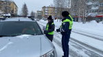 «Будьте внимательны!»: школьники Североуральска напомнили водителям о правилах дорожного движения. Фото: ГАИ